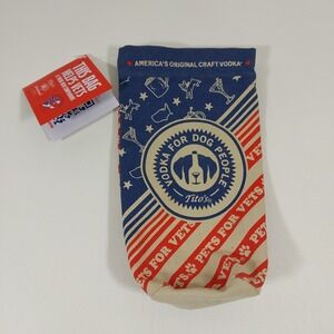 Titos‎ Handmade Vodka Bottle Bag Drawstring Collectible  750ml W/ Tags